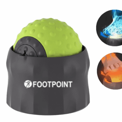 Multifunktionell massageboll – med värme och kyla