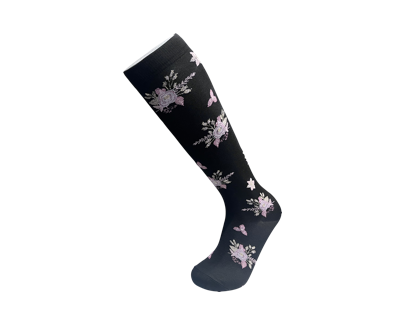 Stödstrumpor Blommig (36-43)