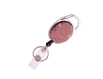 Korthållare Glitter Rosa